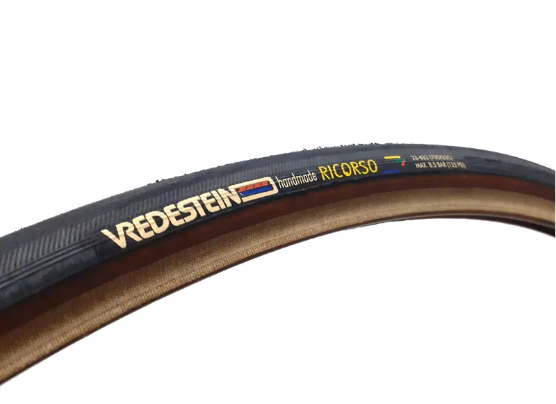 Vredestein Ricorso 23c Wire Bead Road Tyre in Tan Sidewalls-1